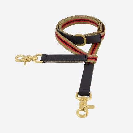 clearcut-angle-view-of-sand-and-red-striped-dogs-lead-with-brass-hardware-and-black-leather-accents